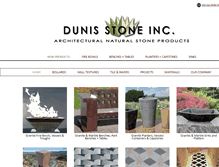 Tablet Screenshot of dunisstone.com